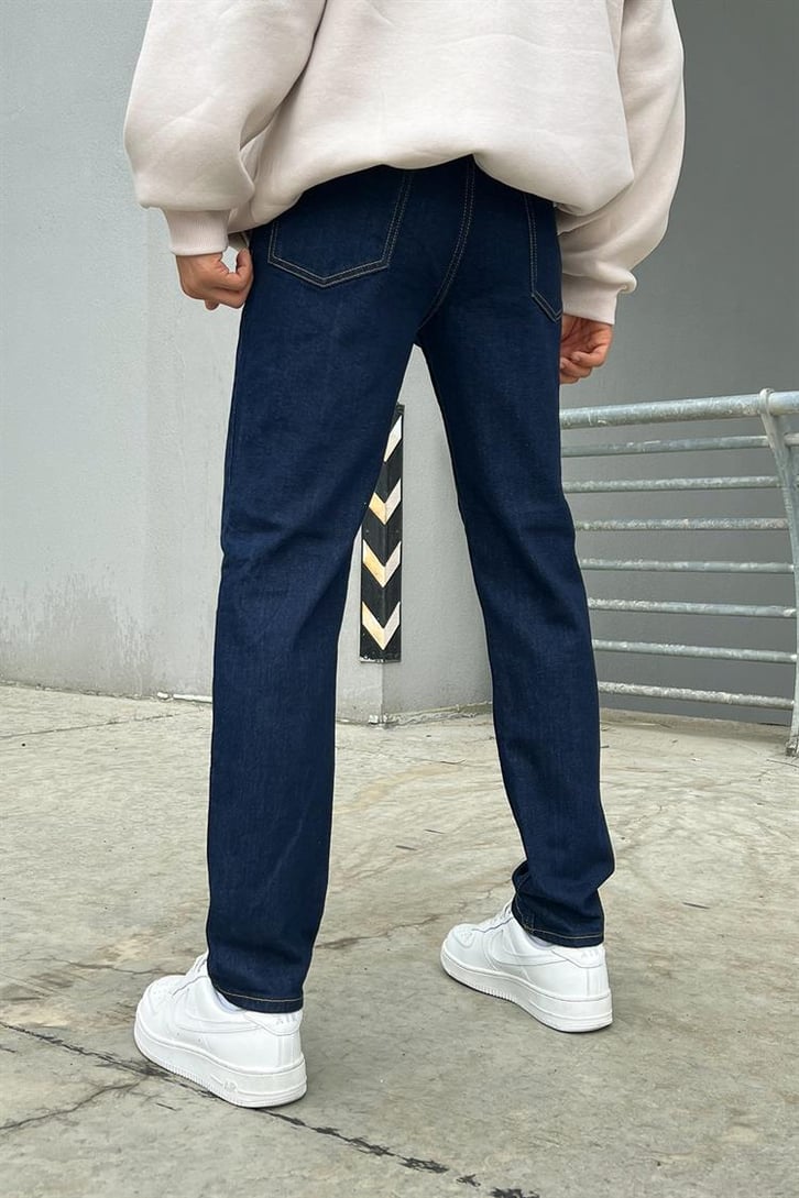 Basic Lacivert Slim Fit Jean