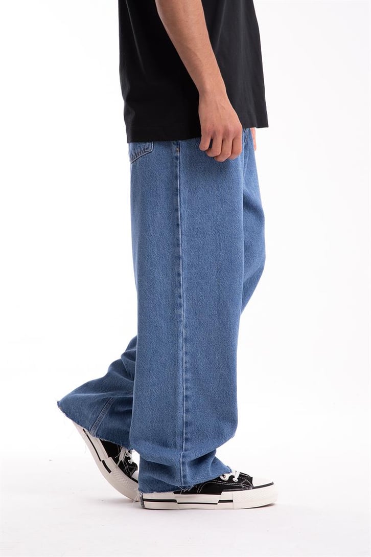Basic Mavi Baggy Jean