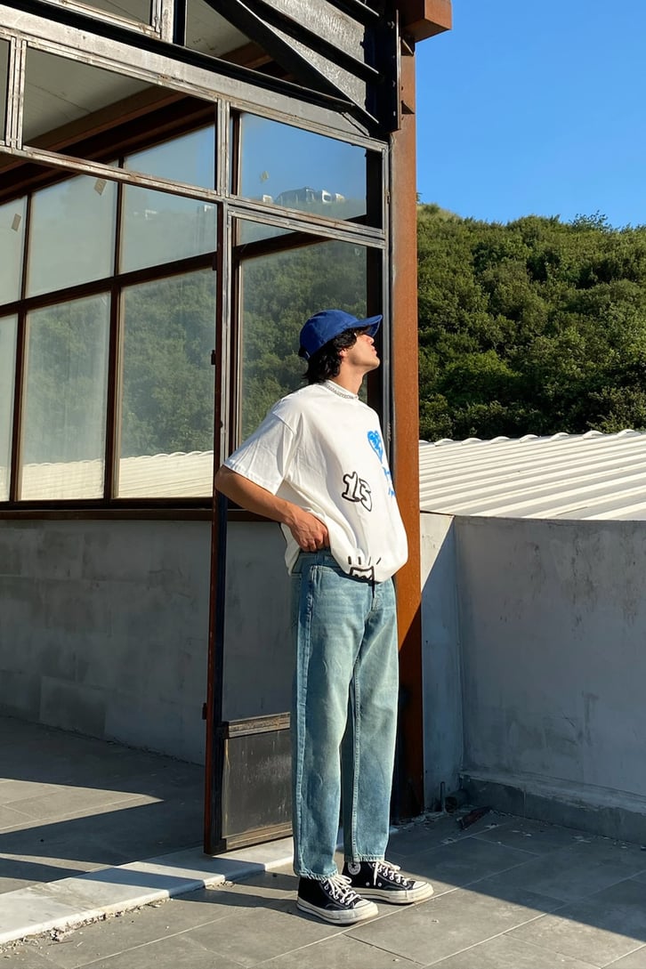 Basic Mavi Mom Jean