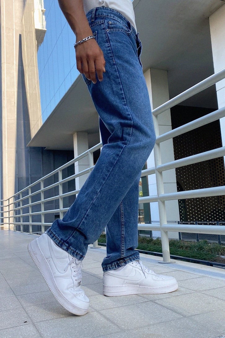 Basic Mavi Regular Jean