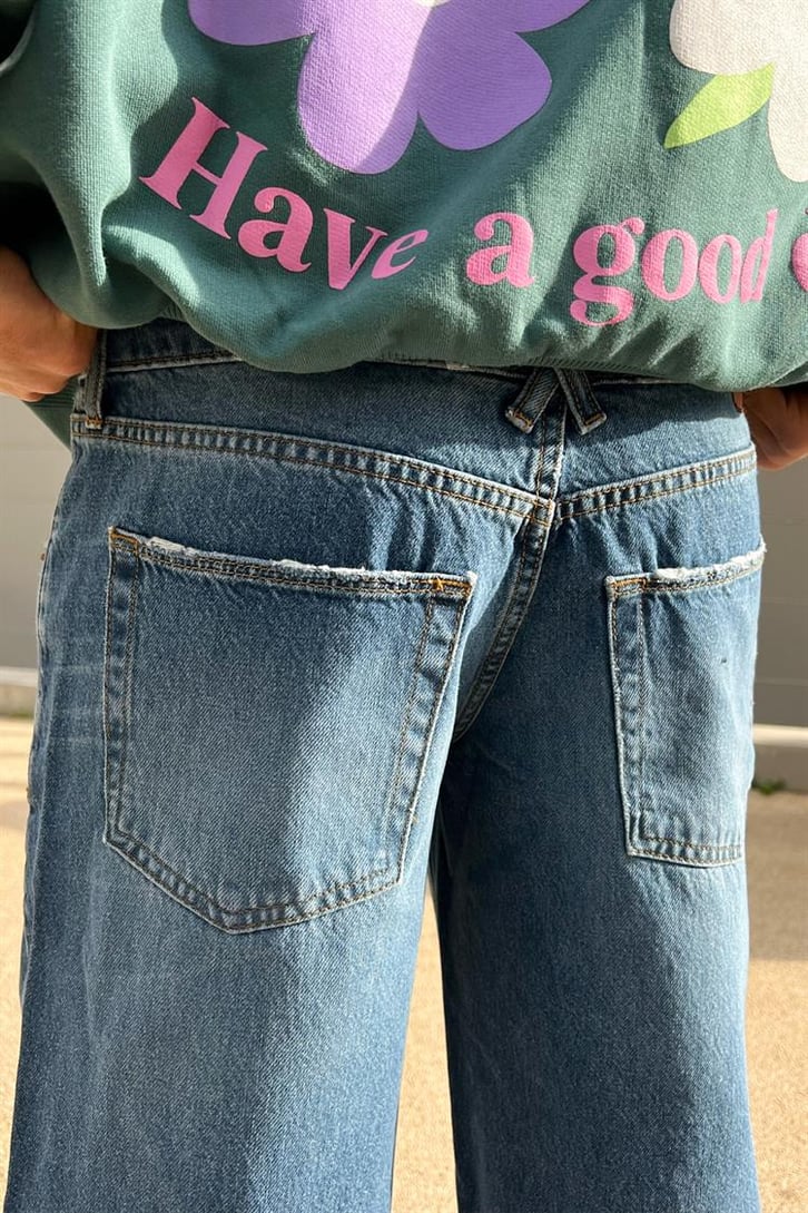 Basic Mavi Wide Leg Baggy Jean