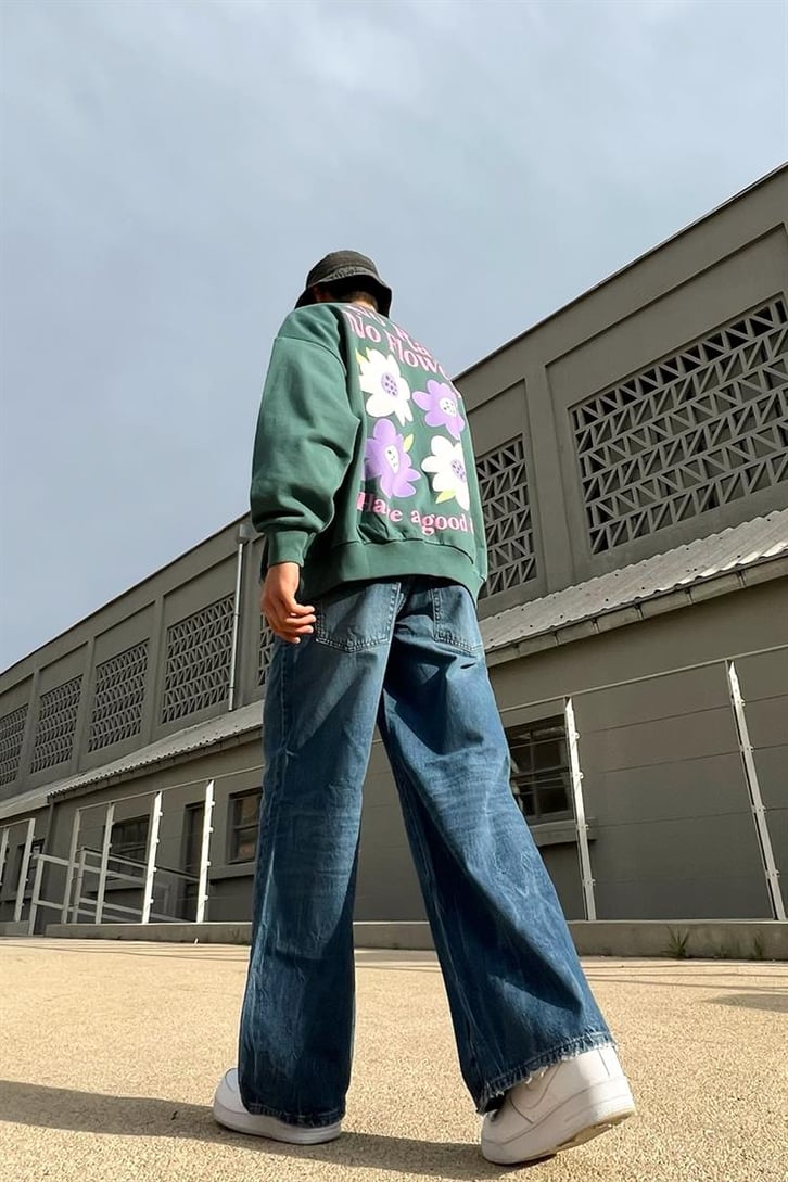 Basic Mavi Wide Leg Baggy Jean