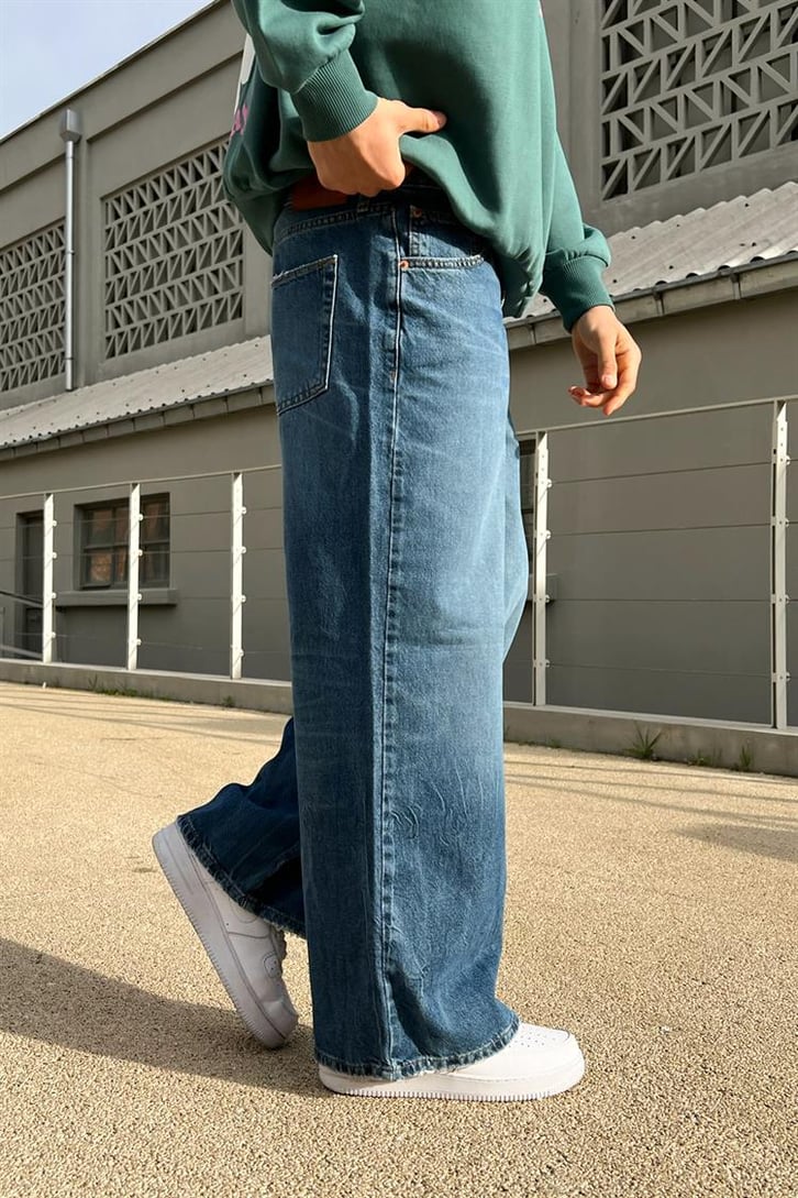 Basic Mavi Wide Leg Baggy Jean