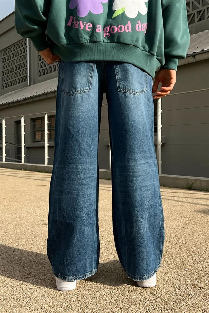 Basic Mavi Wide Leg Baggy Jean