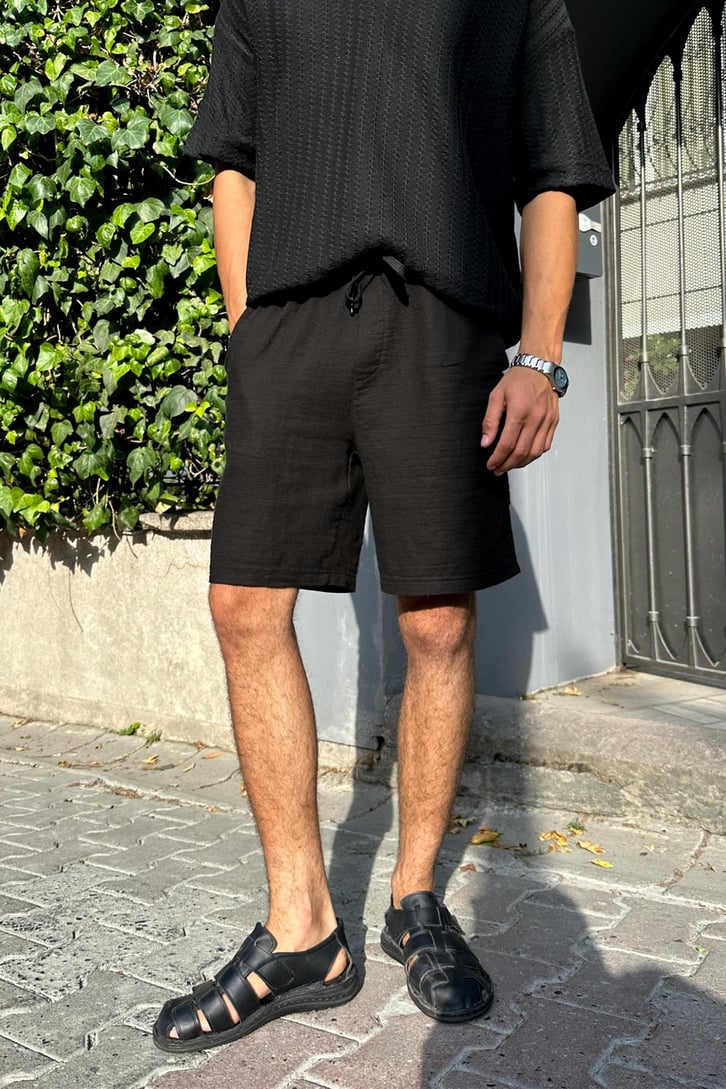 Basic Müslin Şort