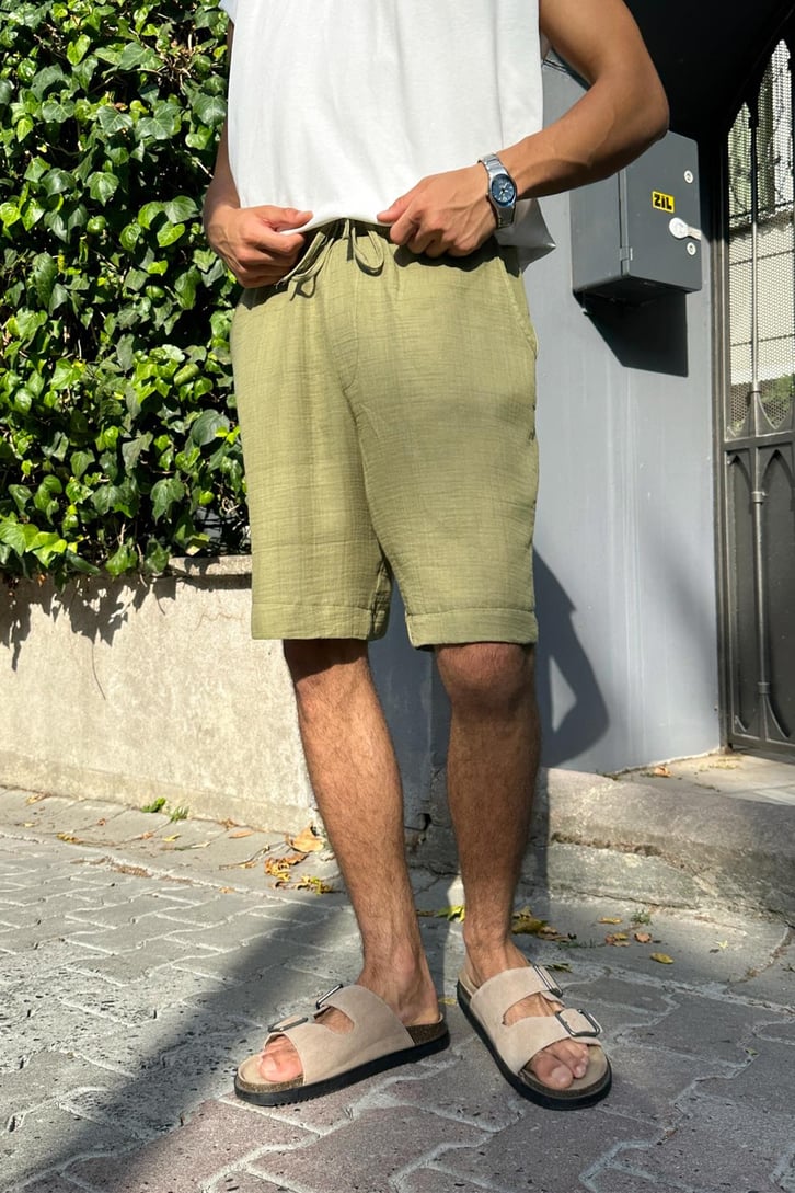 Basic Müslin Şort