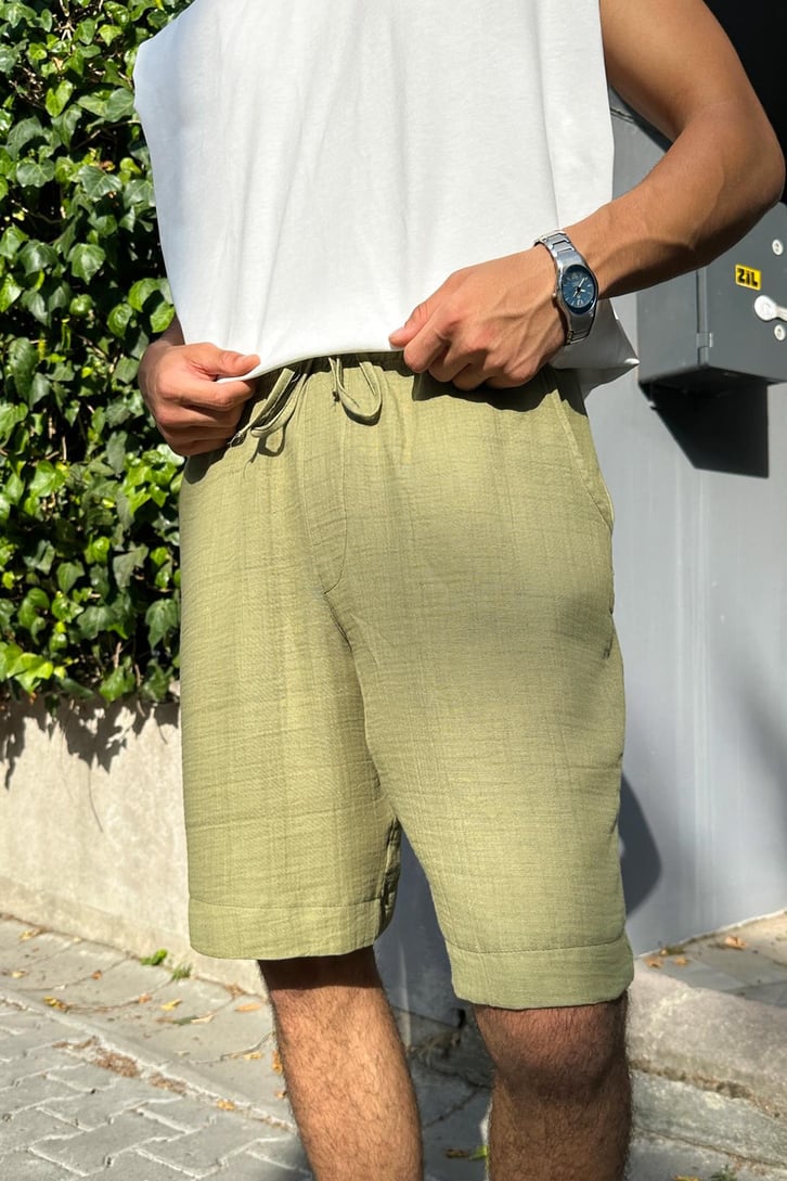 Basic Müslin Şort