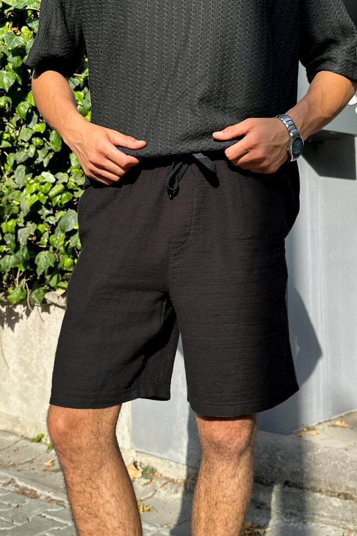 Basic Müslin Şort