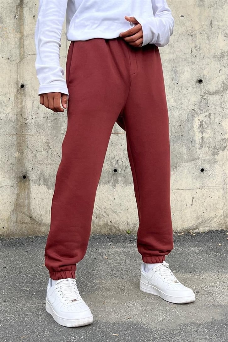 Basic Outfit Bordo Eşofman Takımı