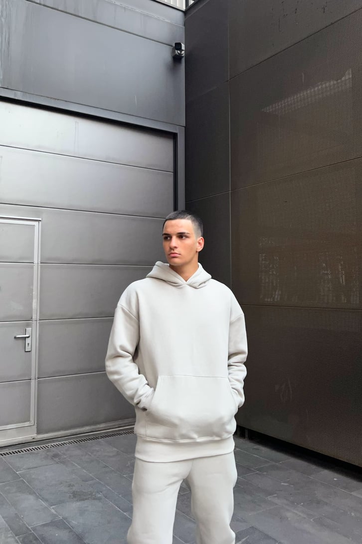 Basic Outfit Taş Rengi Eşofman Takımı