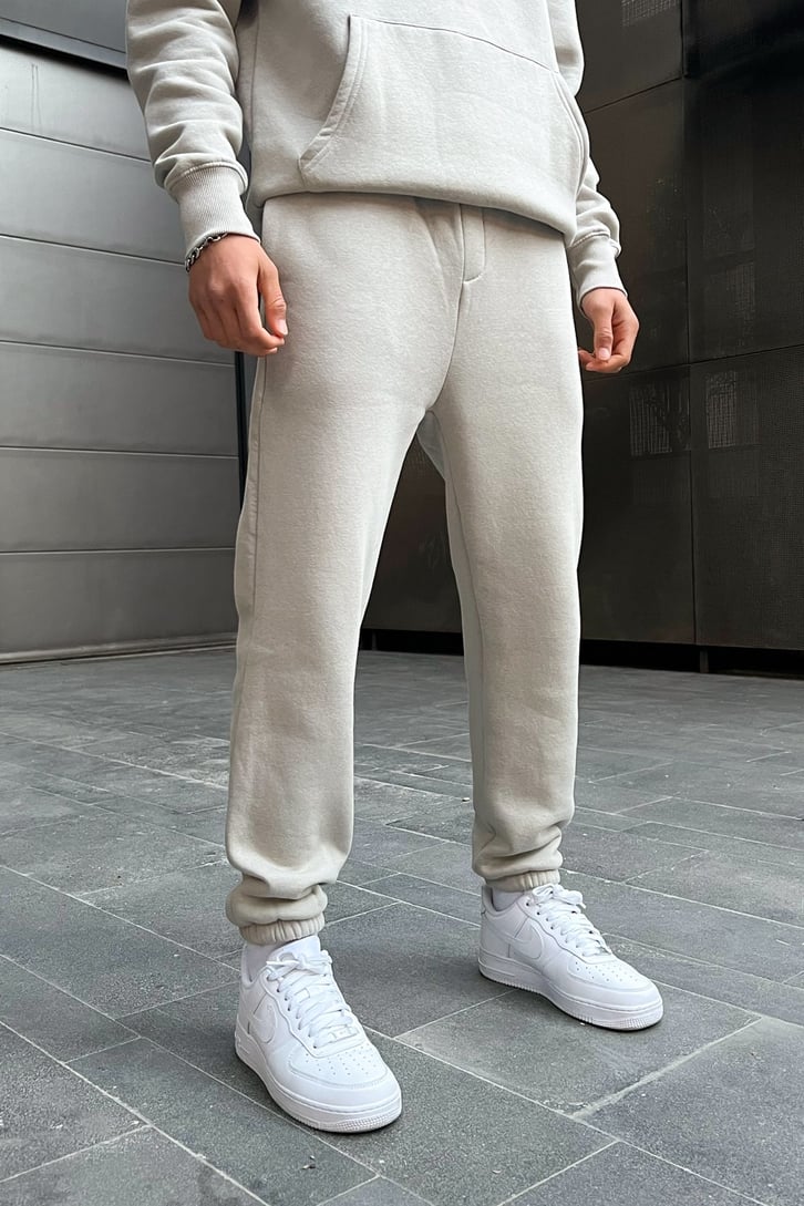 Basic Outfit Taş Rengi Eşofman Takımı