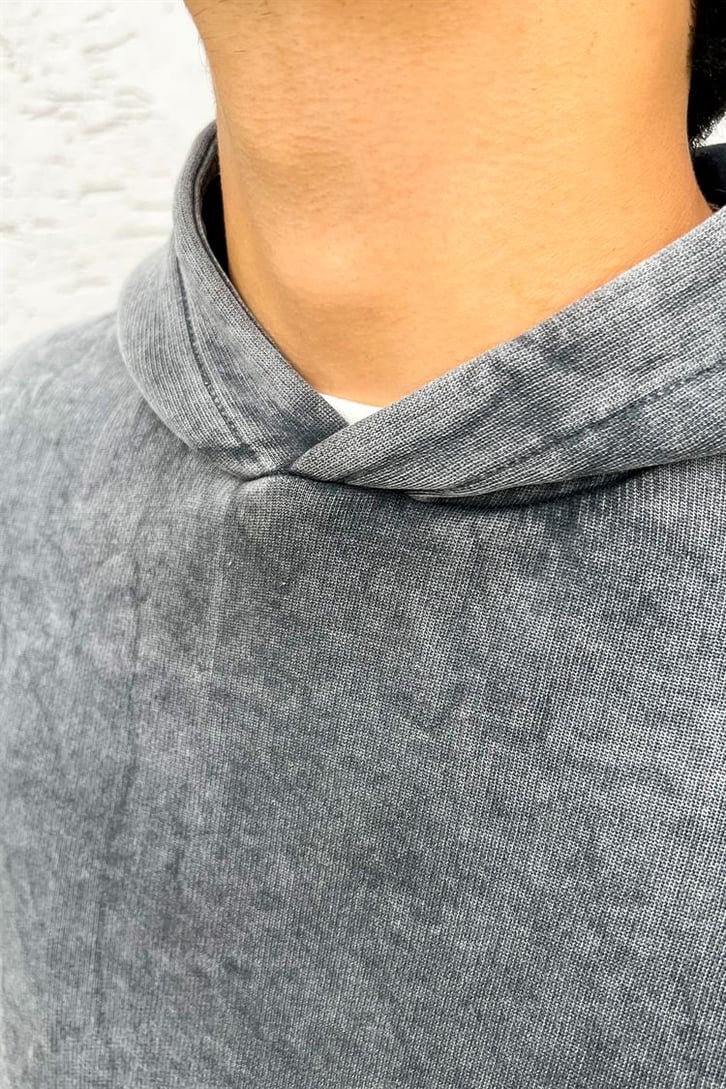 Basic Oversize Acid Wash SweeaTişört