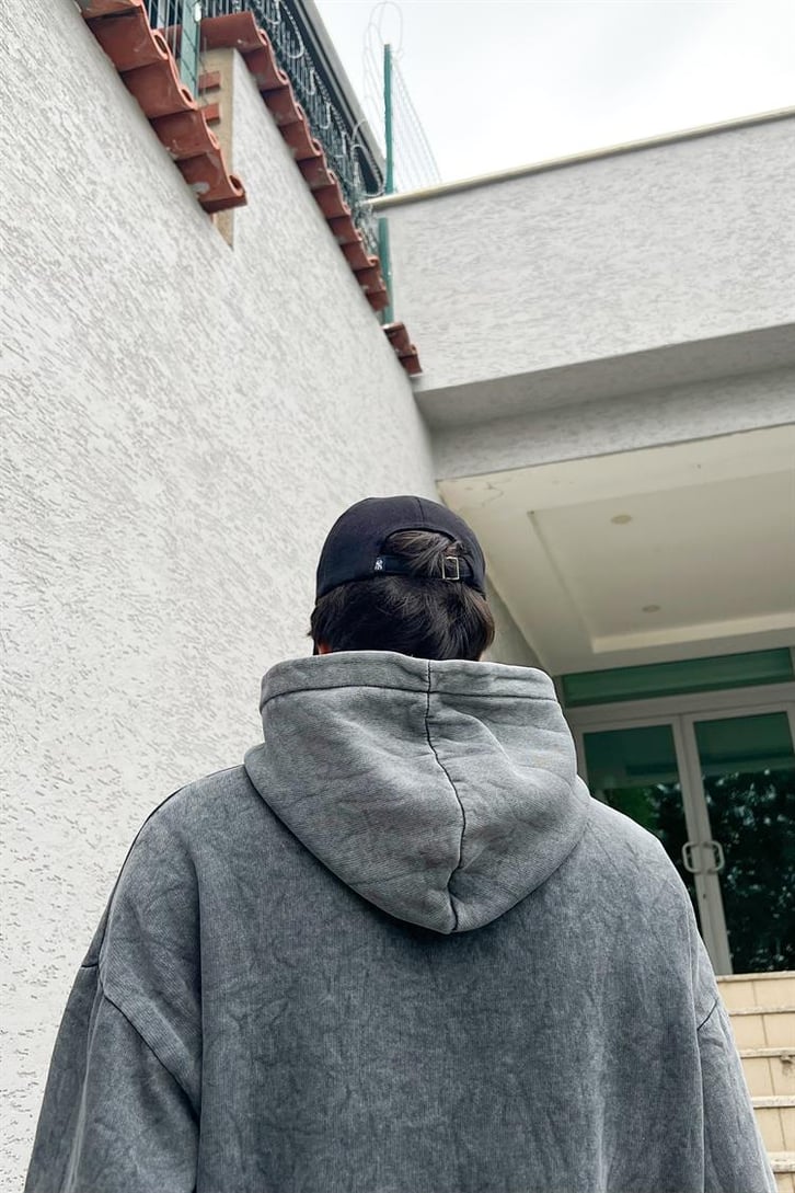 Basic Oversize Acid Wash SweeaTişört