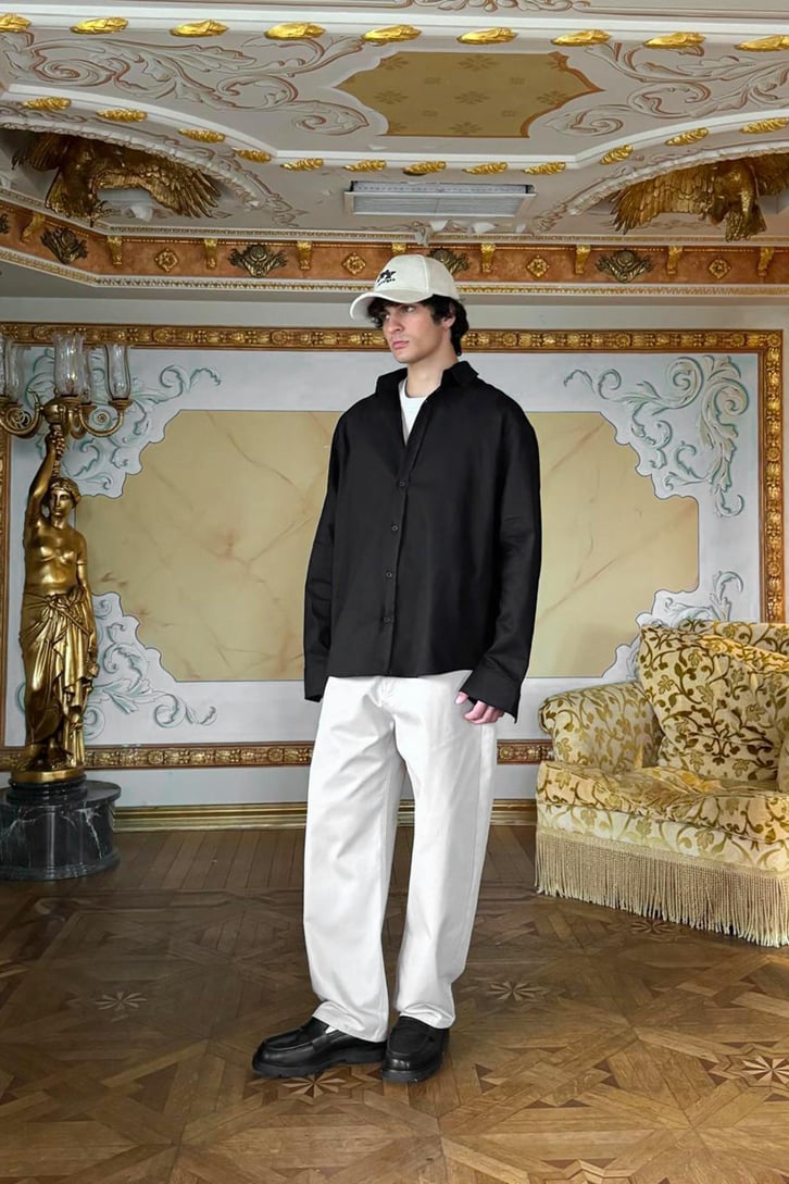Basic Oversize Gömlek
