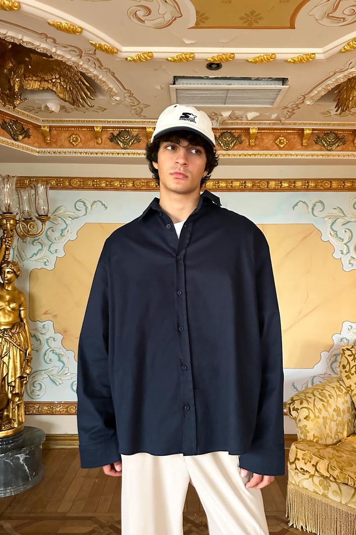 Basic Oversize Gömlek