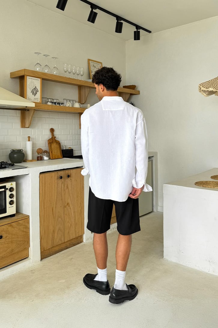 Basic Oversize Gömlek