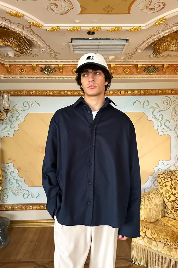 Basic Oversize Gömlek