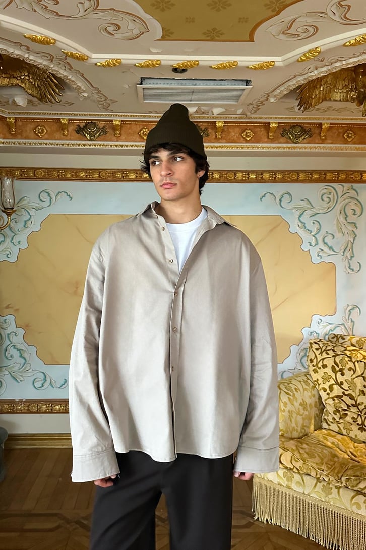 Basic Oversize Gömlek