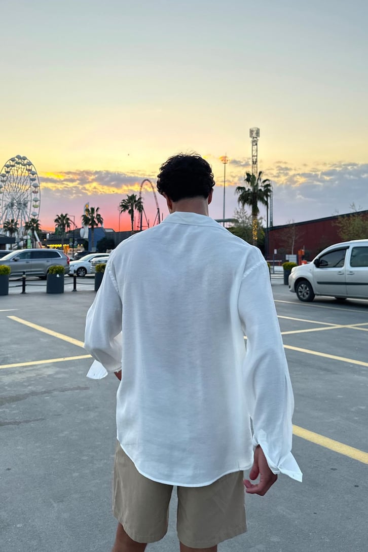 Basic Oversize Gömlek