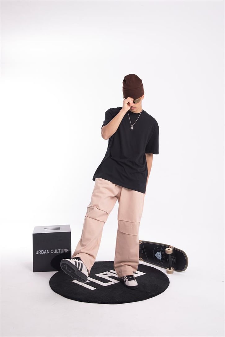 Basic Oversize Siyah Tişört