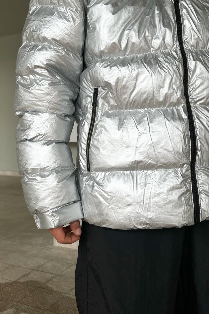 Basic Parlak Şişme Mont