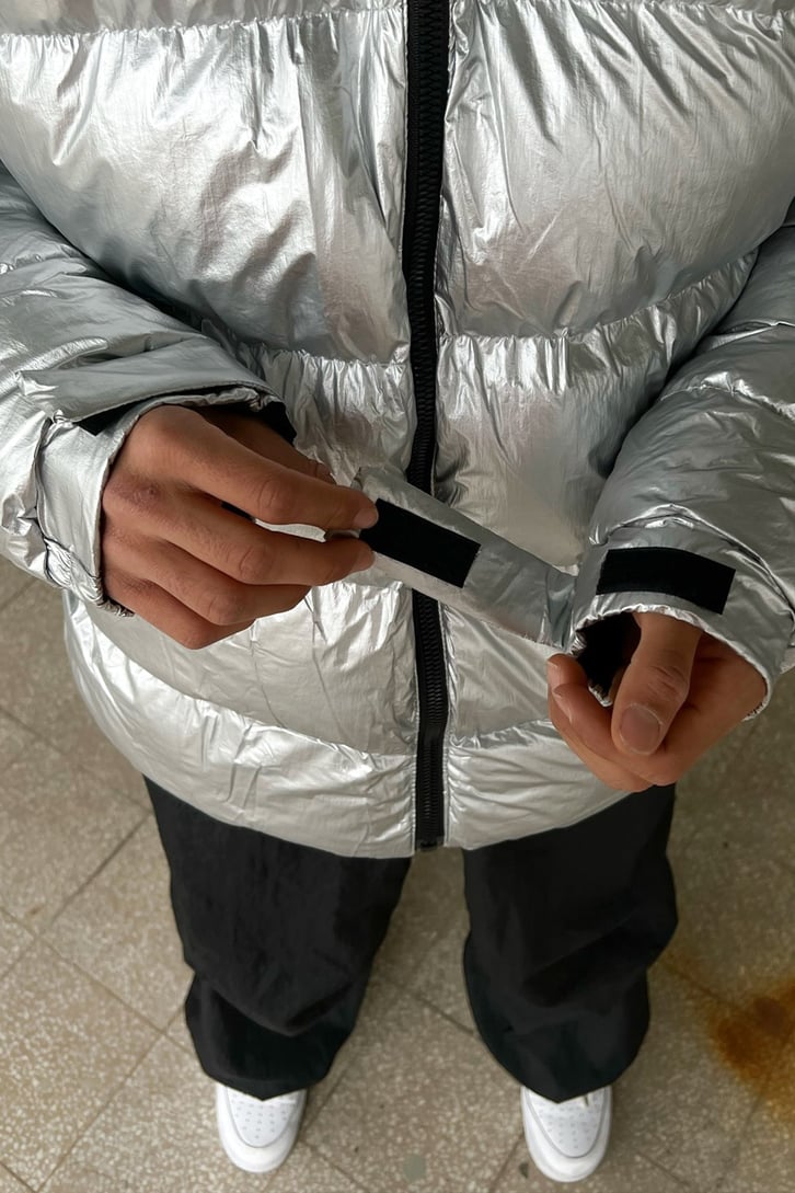 Basic Parlak Şişme Mont
