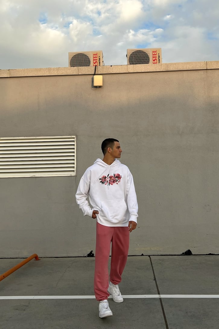 Basic Pembe Jogger Fit Eşofman Altı