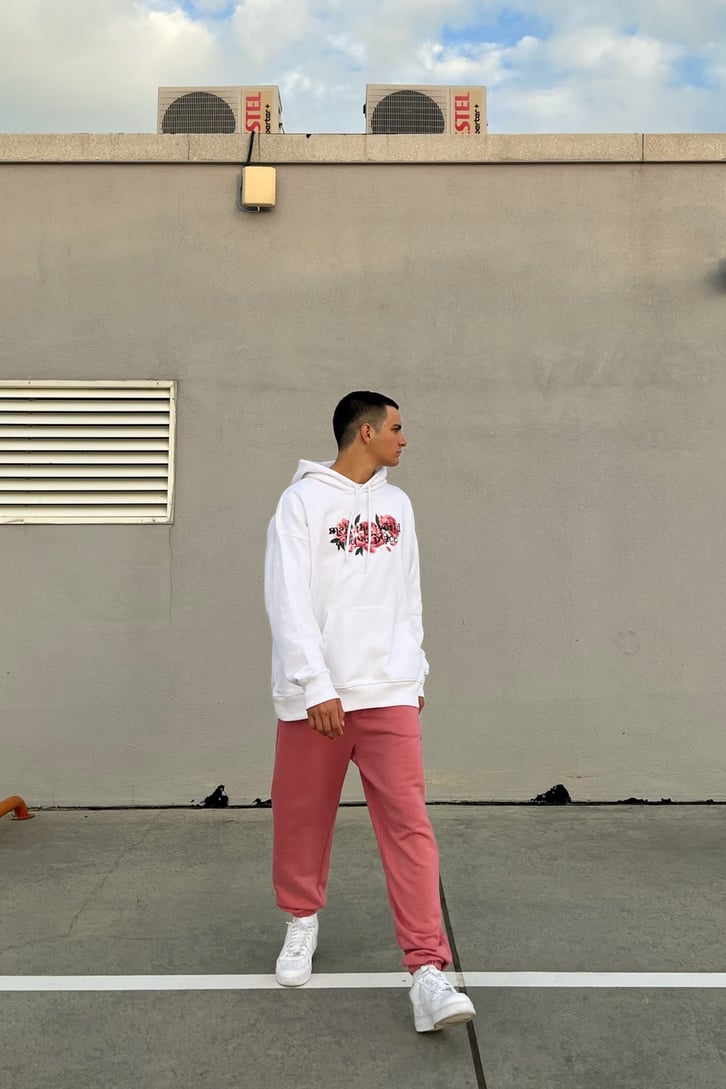 Basic Pembe Jogger Fit Eşofman Altı