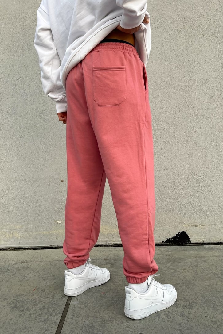 Basic Pembe Jogger Fit Eşofman Altı