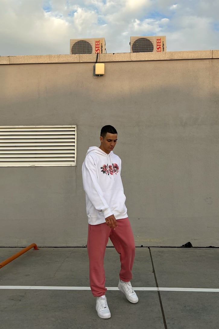 Basic Pembe Jogger Fit Eşofman Altı