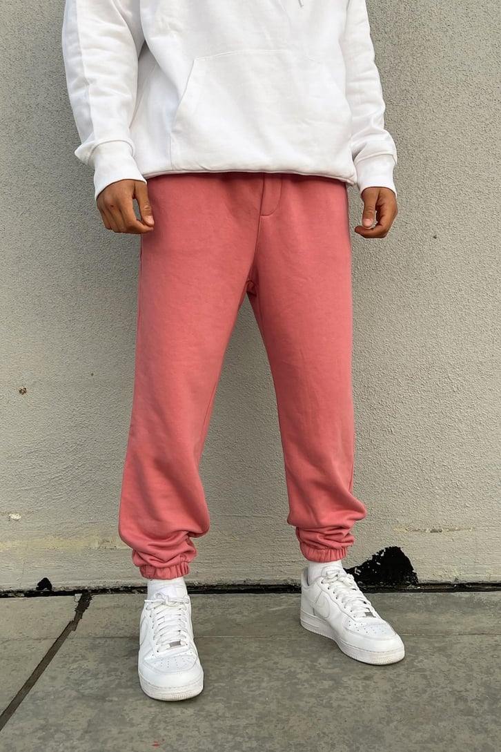 Basic Pembe Jogger Fit Eşofman Altı