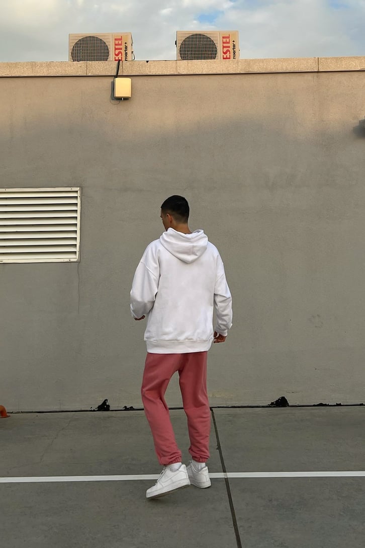 Basic Pembe Jogger Fit Eşofman Altı