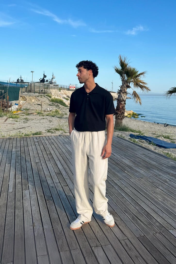 Basic Polo Yaka Tişört