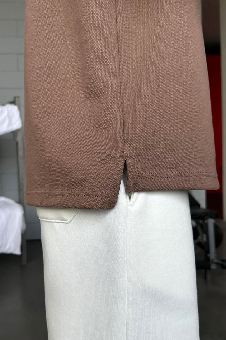 Basic Polo Yaka Uzun Kol Tişört