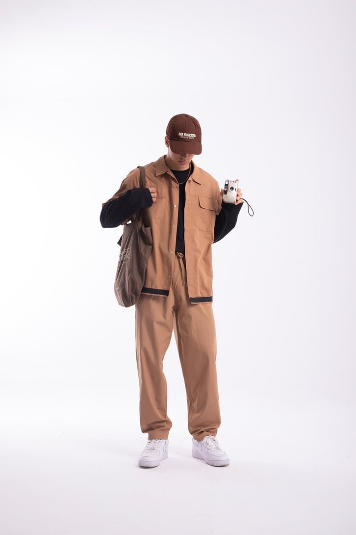 Basic  Poplin Kumaş Pantolon