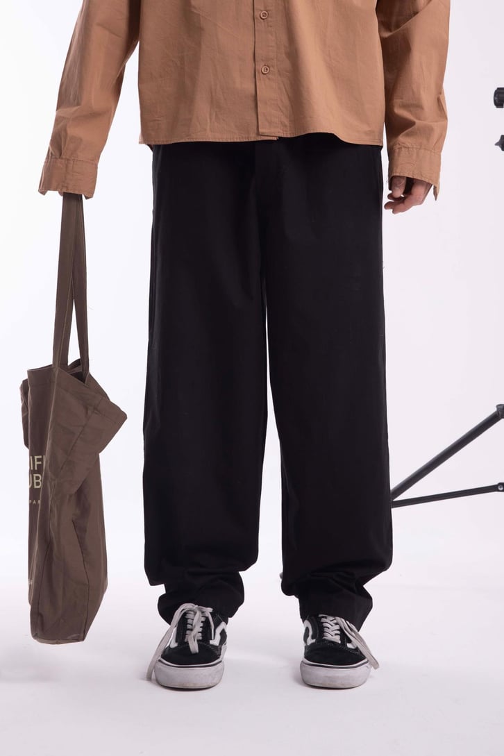 Basic  Poplin Kumaş Pantolon