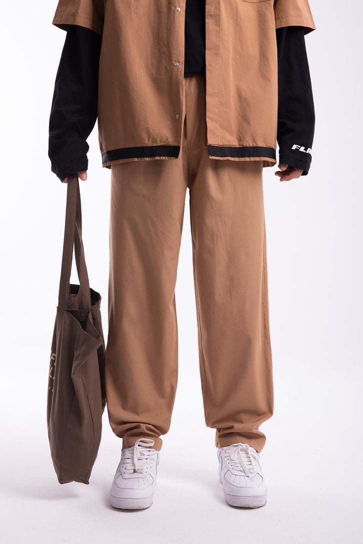 Basic  Poplin Kumaş Pantolon