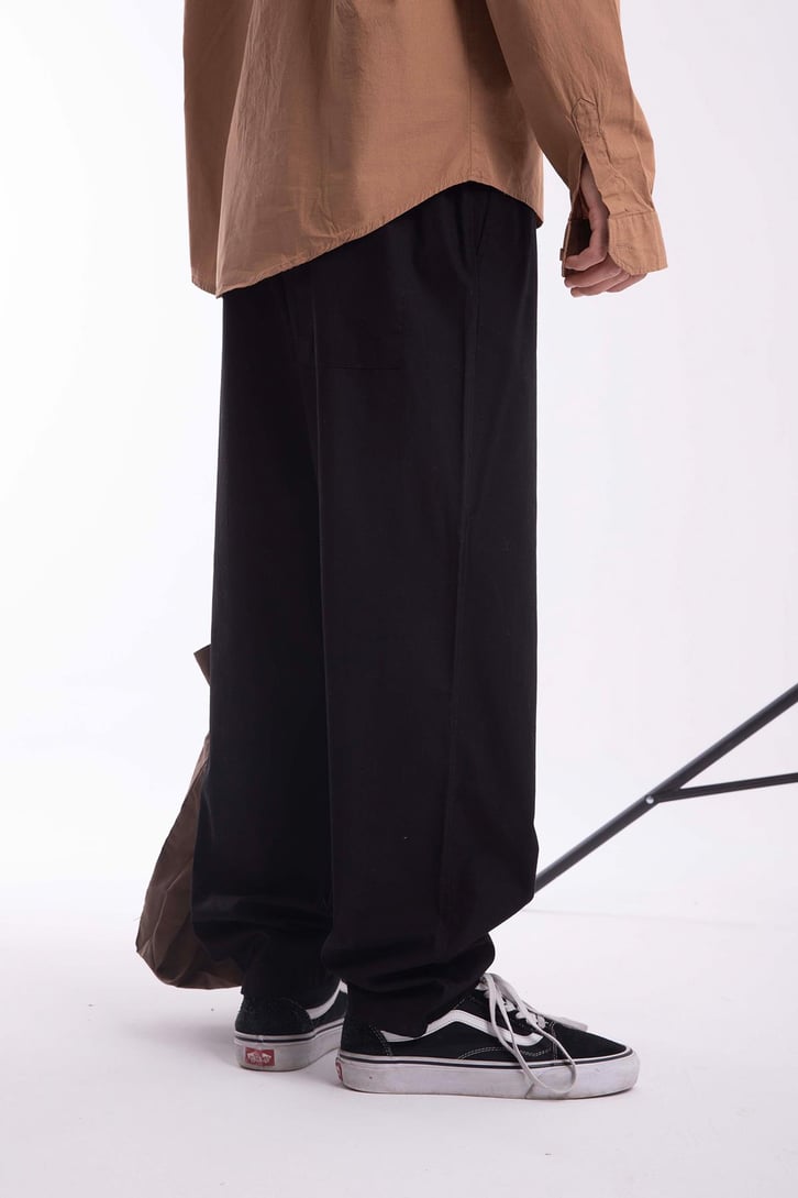 Basic  Poplin Kumaş Pantolon