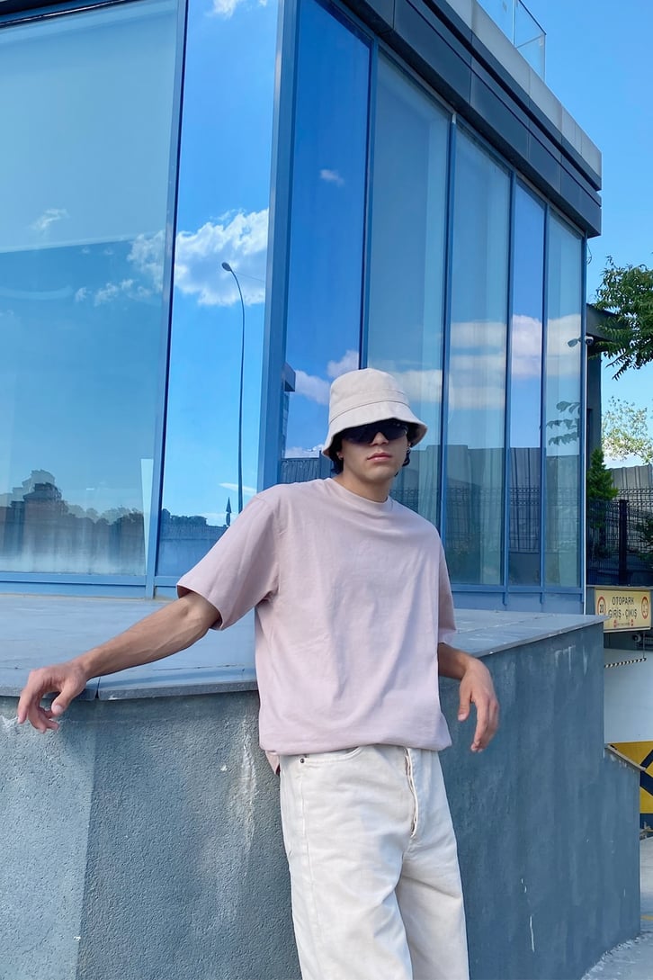 Basic Pudra Oversize Tshirt