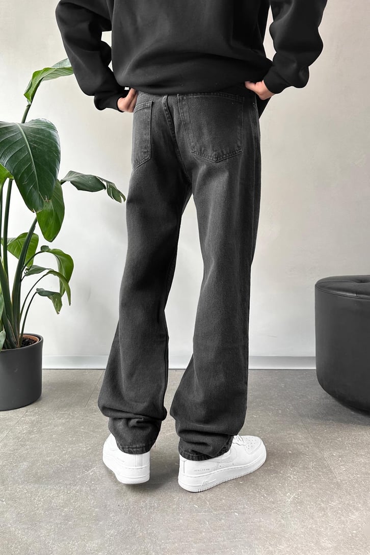 Basic Regular Antrasit Jean
