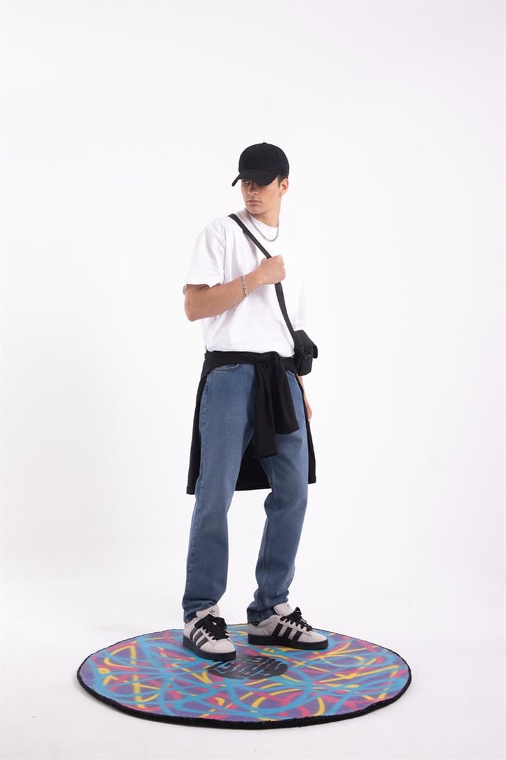 Basic Regular Fit Açık Mavi Jean