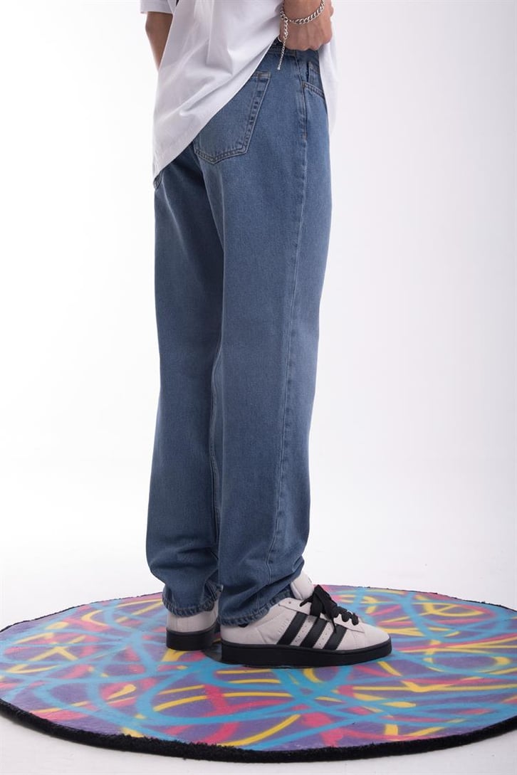 Basic Regular Fit Açık Mavi Jean