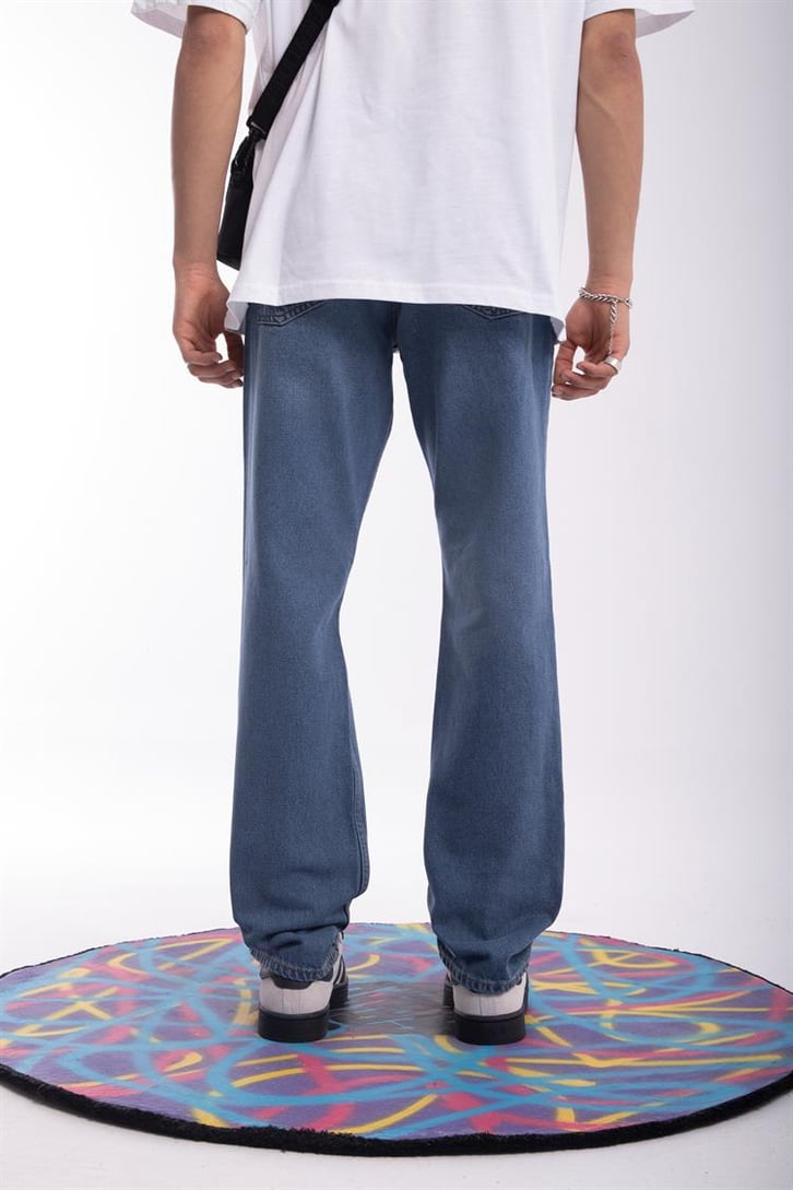 Basic Regular Fit Açık Mavi Jean