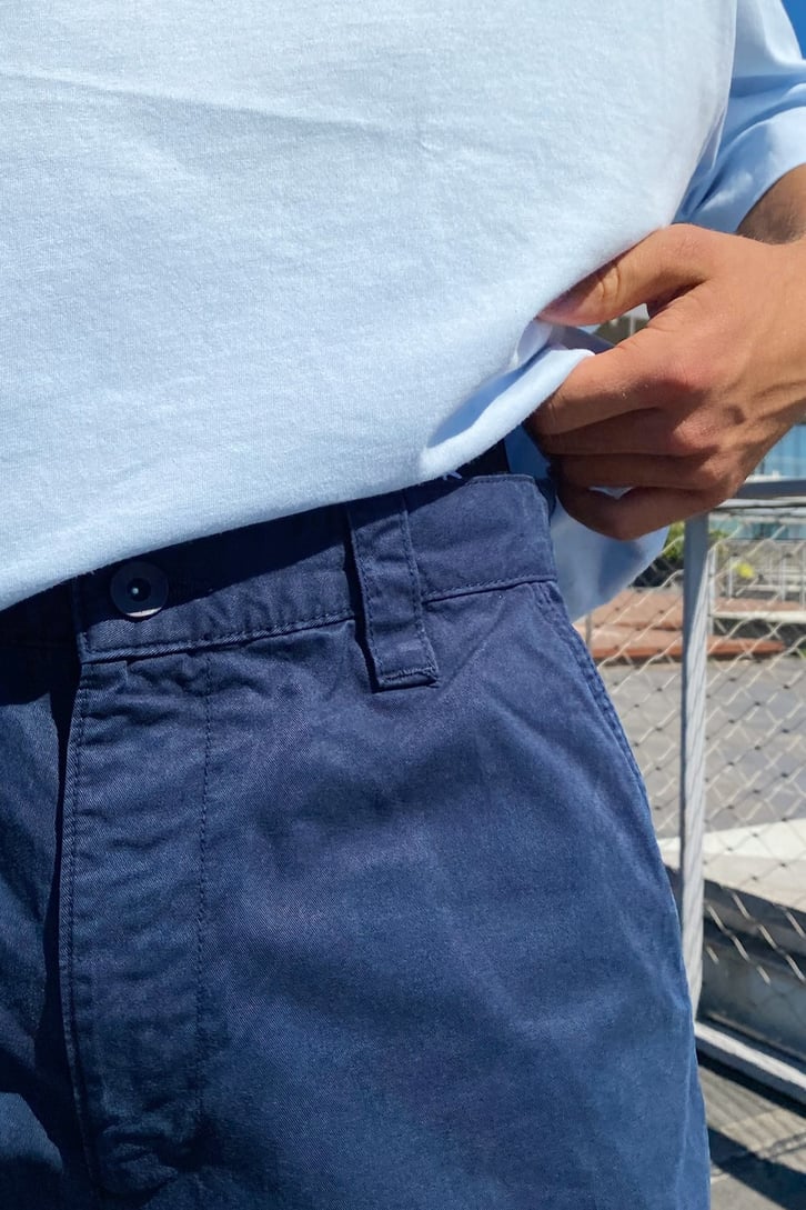 Basic  Regular Fit Keten Pantolon