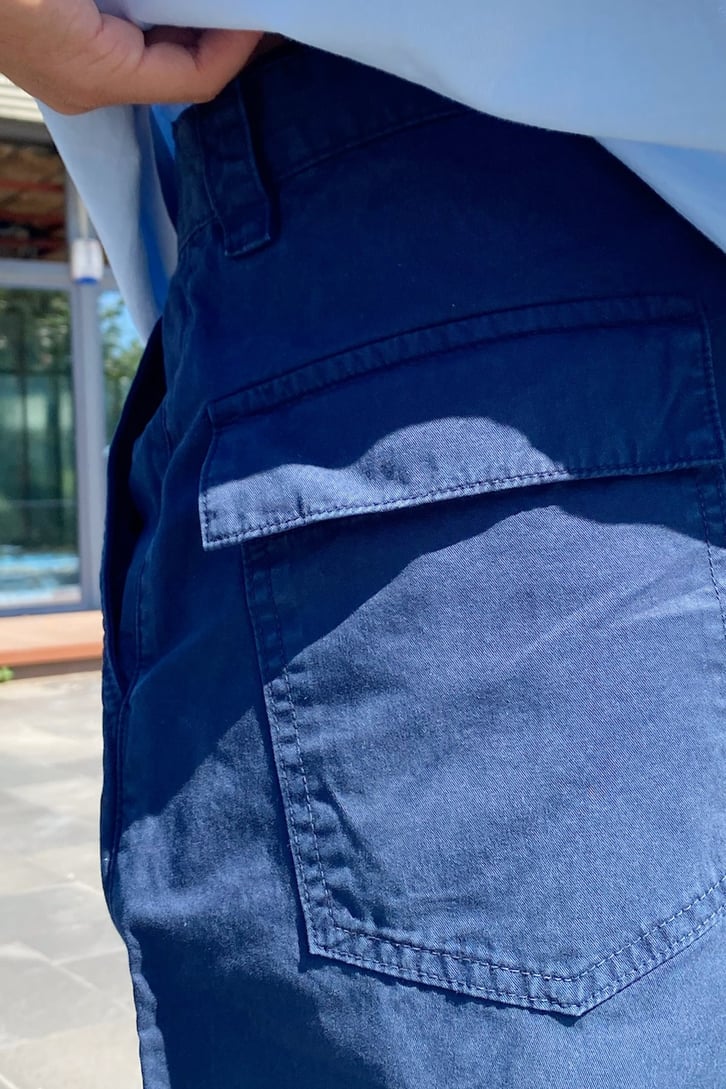 Basic  Regular Fit Keten Pantolon