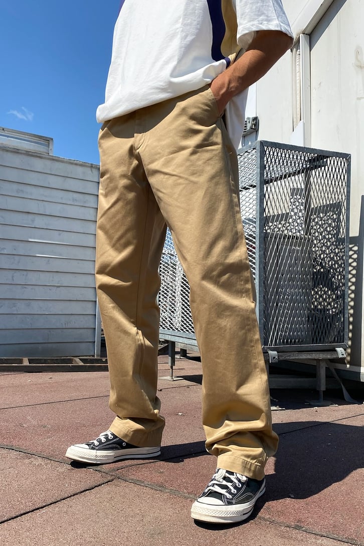 Basic  Regular Fit Keten Pantolon