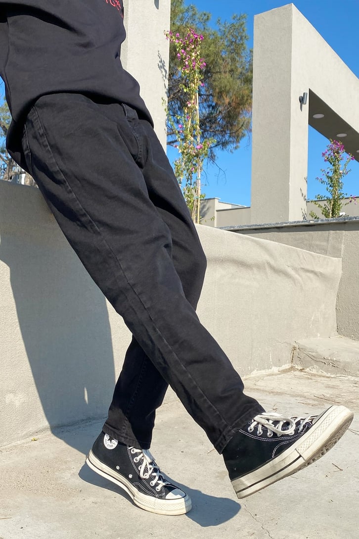 Basic Regular Fit Siyah Jean