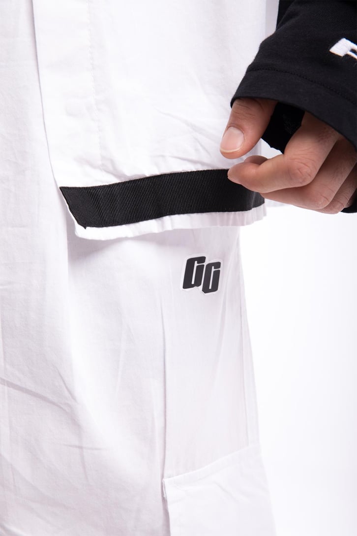 Basic  Relaxed Fit Poplin Kumaş Pantolon