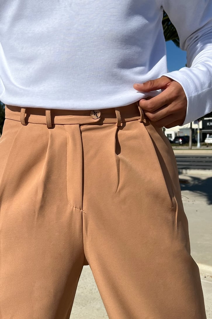 Basic Relaxed Kumaş Pantolon