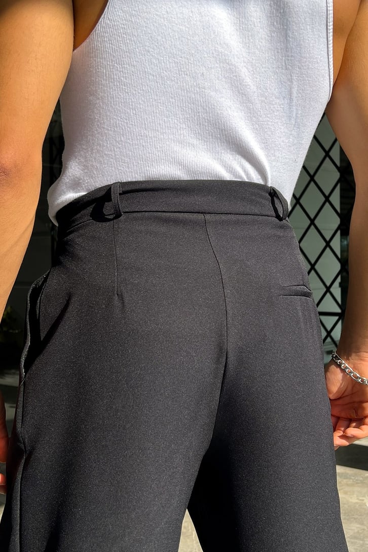 Basic Relaxed Kumaş Pantolon